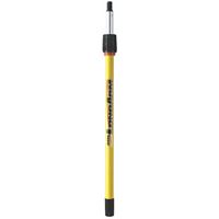 Mr. LongArm Pro-Pole 3204 Extension Pole, 1-1/16 in Dia, 2.2 to 3.9 ft L, Aluminum, Fiberglass Handle 