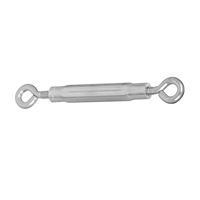 National Hardware 2170BC Series N221-754 Turnbuckle, 130 lb Working Load, 5/16-18 in Thread, Eye, Eye, 9 in L Take-Up 10 Pack 