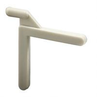 Make-2-Fit PL 15150 Non-Handed Tilt Key, Nylon/Plastic, White, For: Triple Track System 