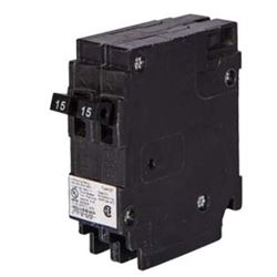 Siemens Q1515 Circuit Breaker, Duplex, Mini, 15 A, 1 -Pole, 120/240 V, Fixed Trip, Plug Mounting 
