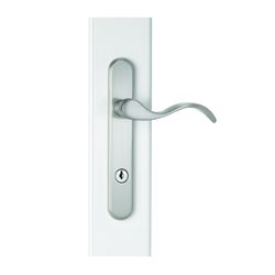 Wright Products VBG115SN Door Lever Lockset, Brass, Satin Nickel, 3/4 to 2 in Thick Door 