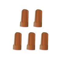 Orbit Easy Seal 57074 Small Wire Connector, Plastic Housing Material, Orange 12 Pack 