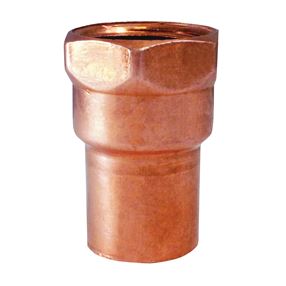 EPC 103 Series 30170 Pipe Adapter, 1-1/4 in, Sweat x FNPT, Copper