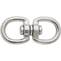 National Hardware 3252BC Series N222-943 Chain Swivel, 5/8 in Trade, 105 lb Working Load, Zinc, Nickel 