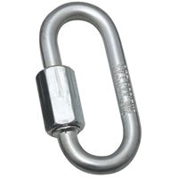 National Hardware 3150BC Series N223-024 Quick Link, 1/4 in Trade, 880 lb Working Load, Steel, Zinc 