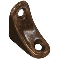 National Hardware V120 Series N176-347 Chair Brace, 1 in L, 3/4 in W, Steel, Antique Bronze 