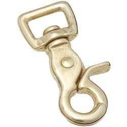 National Hardware 3181BC Series N258-699 Trigger Snap, 110 lb Working Load, Solid Bronze 
