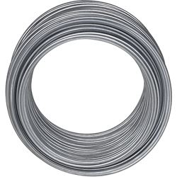 National Hardware V2568 Series N264-762 Wire, 0.0475 in Dia, 110 ft L, 18 Gauge, 50 lb Working Load, Galvanized Steel 