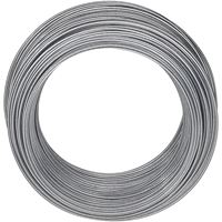National Hardware V2568 Series N264-788 Wire, 0.0348 in Dia, 175 ft L, 20 Gauge, 30 lb Working Load, Galvanized Steel 