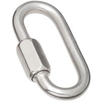 National Hardware 3167BC Series N262-501 Quick Link, 5/16 in Trade, 2500 lb Working Load, Stainless Steel 