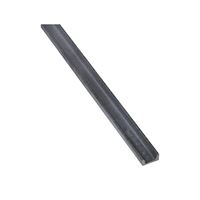 National Hardware 4080BC Series N316-471 U-Channel, 36 in L, 1/8 in Thick, Steel 