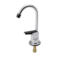 B & K 120-004NL Drinking Water Faucet, Chrome Plated, Lever Handle
