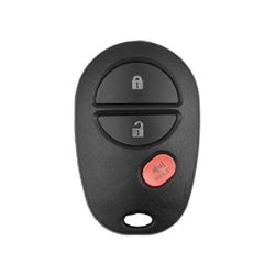 Hy-Ko 19TOY902F Fob Shell, 3-Button 