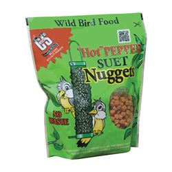 C&S Nuggets CS06107 Bird Food, High-Energy, Hot Pepper Flavor, 27 oz Bag 