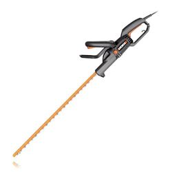 WORX WG217 Electric Hedge Trimmer, 4.5 A, 120 V, 3/4 in Cutting Capacity, 24 in L Blade, Black 