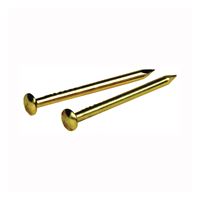 Hillman 122622 Escutcheon Pin, 3/4 in L, Steel, Brass 6 Pack 