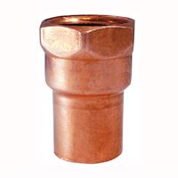 EPC 103 Series 30180 Pipe Adapter, 1-1/2 in, Sweat x FNPT, Copper 