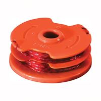 WORX WA0007 Trimmer Spool, 0.065 in Dia, 16 ft L, Synthetic Co-Polymer Nylon Resin, Red 