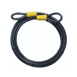 Master Lock 72DPF Looped End Cable, Steel Shackle 