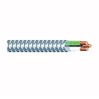 Southwire Armorlite 68580022 Armored Cable, 12 AWG Cable, 2 -Conductor, 50 ft L, Copper Conductor, PVC Insulation 