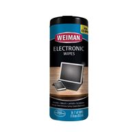 Weiman 93 Electronics Cleaning Wipes, 7 in L, 8 in W 4 Pack 