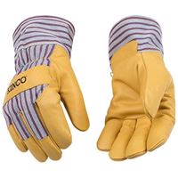 Heatkeep 1927-XL Protective Gloves, Mens, XL, Wing Thumb, Palamino 