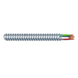 Southwire Armorlite 68583422 Armored Cable, 12 AWG Cable, 3 -Conductor, Copper Conductor, PVC Insulation 