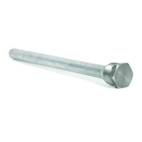 CAMCO 11563 Anode Rod, Aluminum, For: Suburban, Mor-Flo Water Heaters 