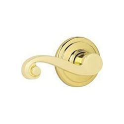 Kwikset Signature Series 788LL 3 LH CP Half Inactive Dummy Lever, Polished Brass, Zinc, Residential, Left Hand, 2 Grade 