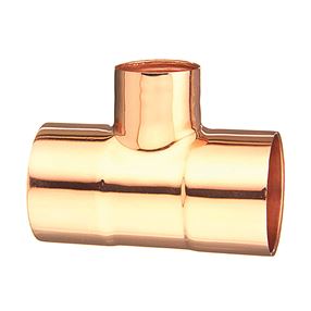 EPC 111R Series 329782X2X1 Reducing Pipe Tee, 2 x 2 x 1 in, Sweat, Copper