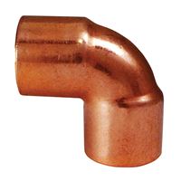 EPC 10180008 Pipe Elbow, 3/4 in, Sweat, 90 deg Angle, Copper 