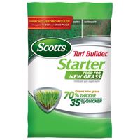 Scotts Turf Builder Starter 21814 Lawn Food Bag, Granular, 24-25-4 N-P-K Ratio 