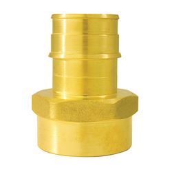 Apollo Valves ExpansionPEX Series EPXFA1 Pipe Adapter, 1 in, Barb x FPT, Brass, 200 psi Pressure 