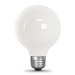 Feit Electric G2560W/950CA/FIL LED Bulb, Globe, G25 Lamp, 60 W Equivalent, E26 Lamp Base, Dimmable, Daylight Light 
