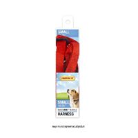 RUFFINIT 41472 Adjustable Harness, 5/8 in x 14 to 20 in, Fastening Method: Buckle, Nylon Harness, Assorted 3 Pack 