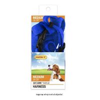RUFFINIT 41473 Adjustable Harness, 3/4 in x 20 to 28 in, Fastening Method: Buckle, Nylon Harness, Assorted 3 Pack 