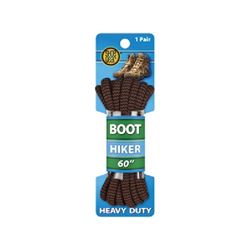 Shoe Gear 1N310-10 Alpine Boot Lace, Round, Black/Brown, 60 in L 