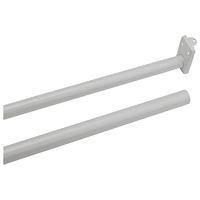 National Hardware N236-204 Closet Rod, 30 to 48 in L, Steel 