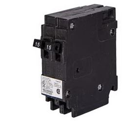 Siemens Q1520 Circuit Breaker, Type QT, 15 to 20 A, 1 -Pole, 120 V, Plug Mounting 