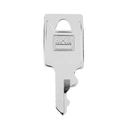 Hy-Ko 11010170S Key Blank, Brass, Nickel-Plated, For: Samsonite 170S Locks, Pack of 10 