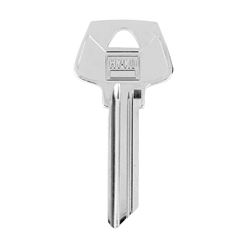 Hy-Ko 11010S48 Key Blank, Brass, Nickel-Plated, For: Sargent S48 Locks, Pack of 10 