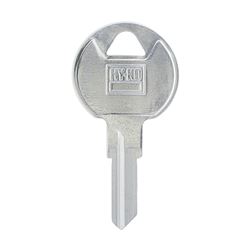 Hy-Ko 11010TM9 Key Blank, Brass, Nickel-Plated, For: Trimark TM9 Locks, Pack of 10 