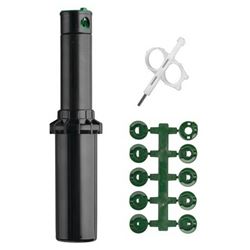 Orbit 55662 Pop-Up Sprinkler Head, 3/4 in Connection, Female, 25 to 52 ft, 360 deg Nozzle Trajectory 