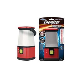 Energizer Weatheready Series WRESAL35 Lantern, LED Lamp, Plastic, Black/Red 
