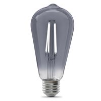 Feit Electric ST19/SMK/VG/LED LED Bulb, Decorative, ST19 Lamp, 25 W Equivalent, E26 Lamp Base, Dimmable, Clear 4 Pack 
