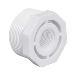 LASCO 439131BC Reducer Bushing, 1 x 3/4 in, MPT x FPT, PVC, SCH 40 Schedule 