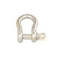 Campbell T9600635 Anchor Shackle, 3/8 in Trade, 1000 lb Working Load, Carbon Steel, Zinc 