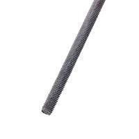 National Hardware N825-007 Threaded Rod, 36 in L, A Grade, Steel, Galvanized, UNC Coarse Thread 