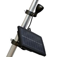 Valley Forge FPML-1 Flagpole Micro Light, 1-Lamp, LED Lamp, Plastic Fixture, Black 