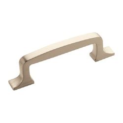 Amerock Westerly Series BP53719G10 Cabinet Pull, 4-1/4 in L Handle, 1-1/4 in H Handle, 1-1/4 in Projection, Zinc 